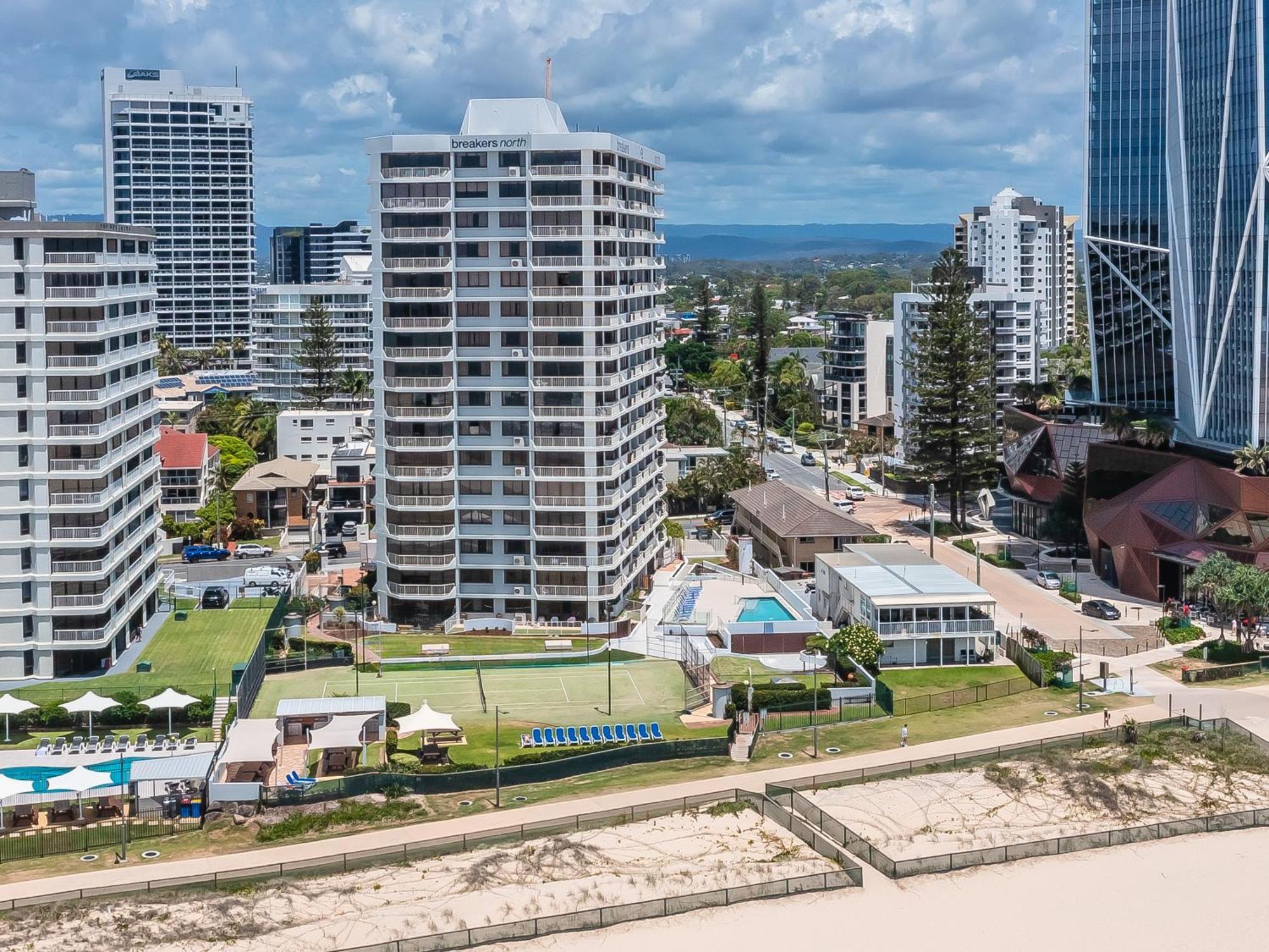 Breakers North Absolute Beachfront Apartments - Official Gold Coast Exteriér fotografie
